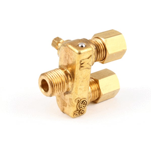 (image for) Bakers Pride 2V-R3020A VALVE PILOT-DUAL 1/8-27 X 3/